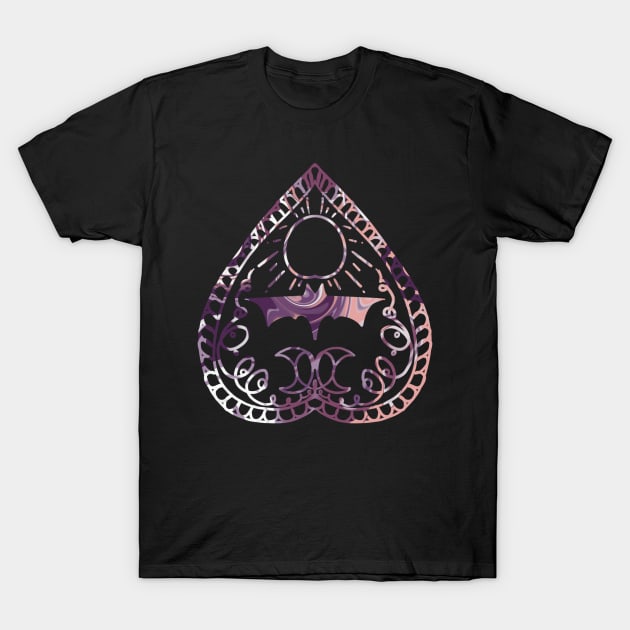 Marbled planchette T-Shirt by Witchvibes